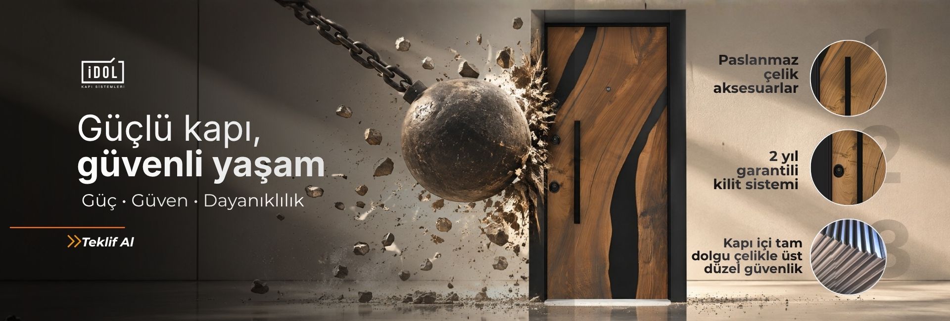 Strong Doors, Safe Living