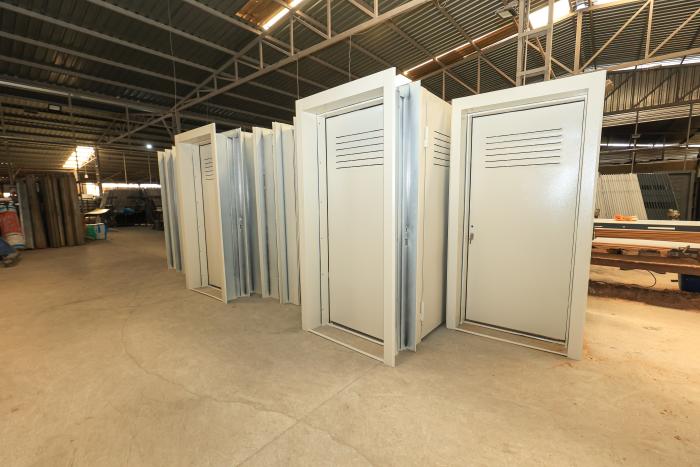 Louvered Fire Door